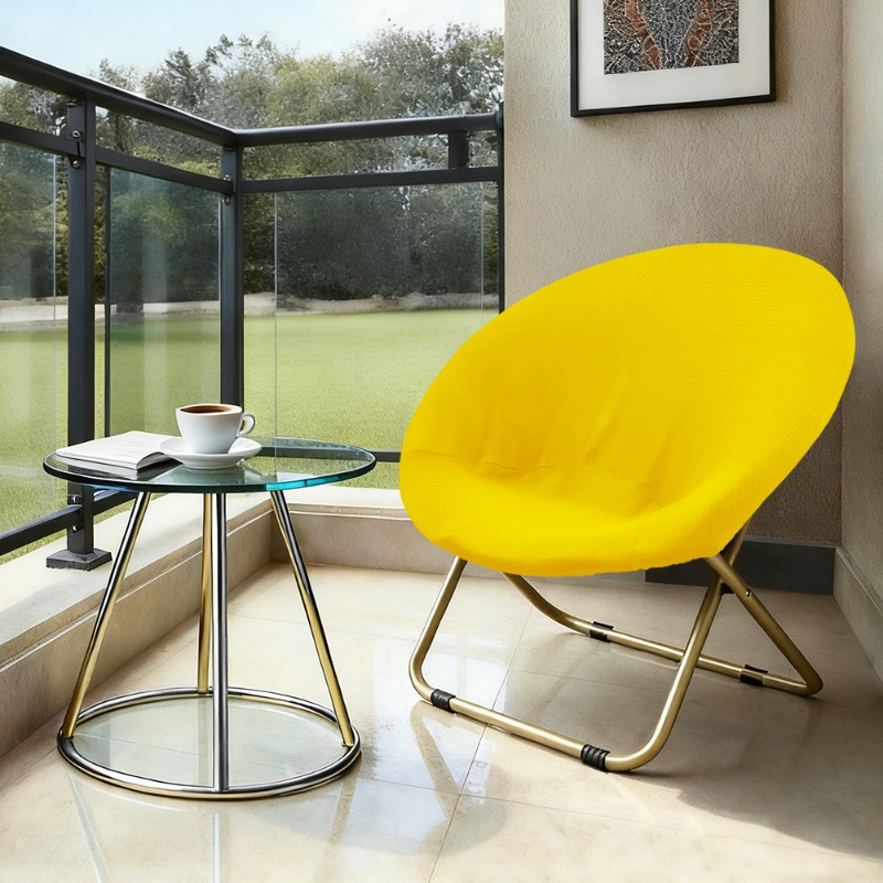 Outdoor Furniture Polywood - Round Saucer Chair Slipcover Soft Stretchable