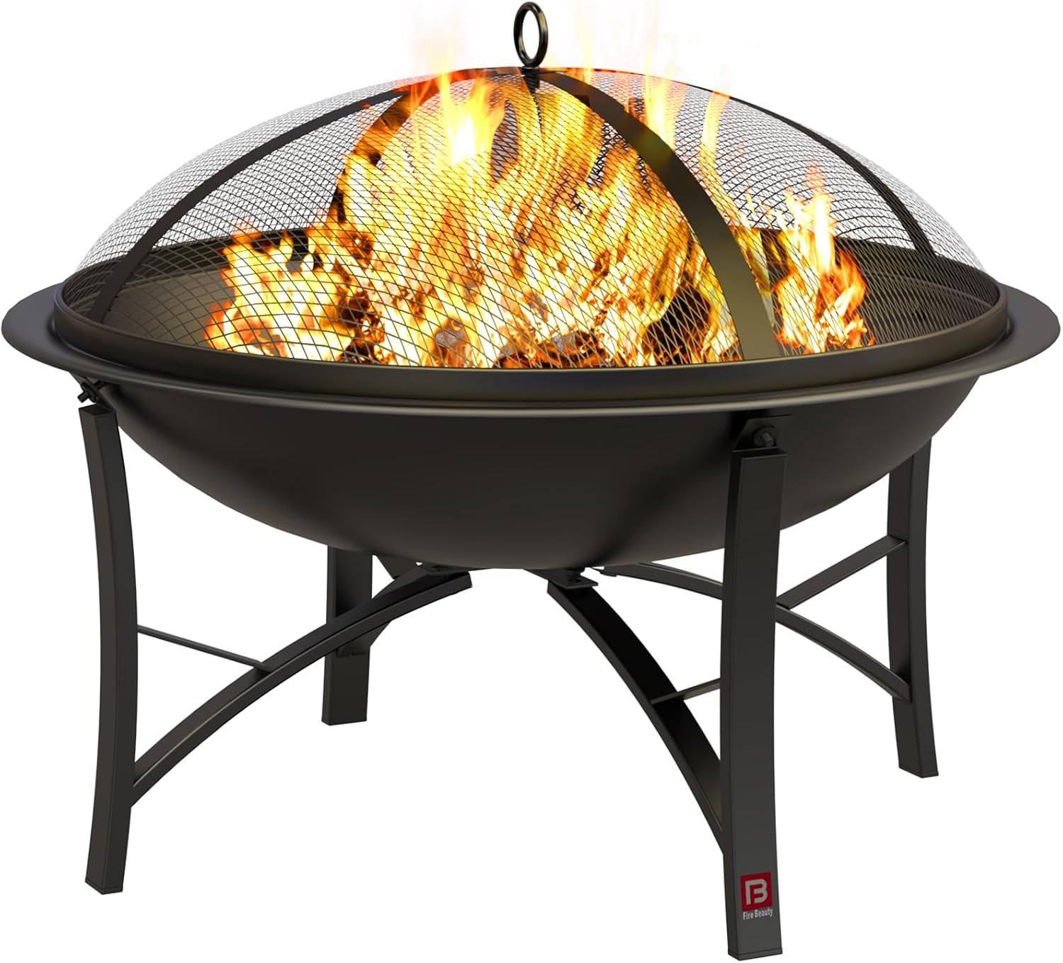 Fire Pit Bowl - Fire Pit for Outside Wood Burning,