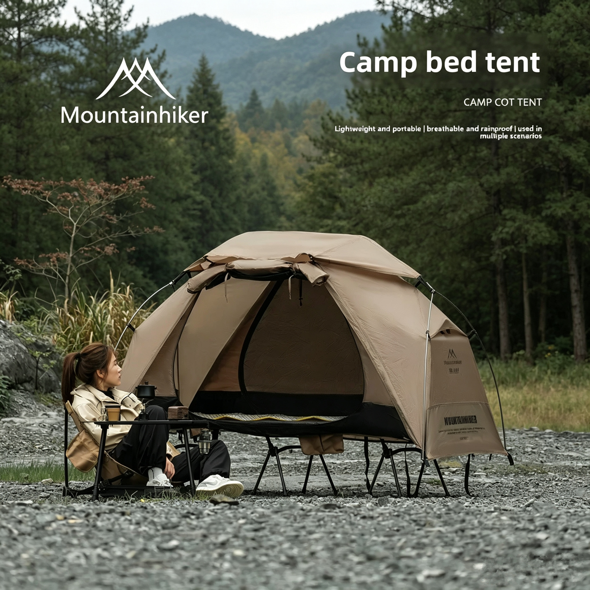 Outdoor Daybed Furniture - Mountainhiker Outdoor Camping Bed Tent Shadow