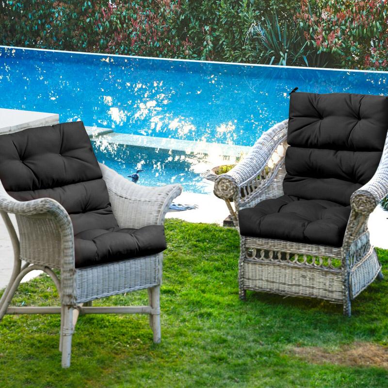 Tufted Outdoor Patio Chair Cus - đánh giá và giá Outdoor Furniture Cushions 22 X 22