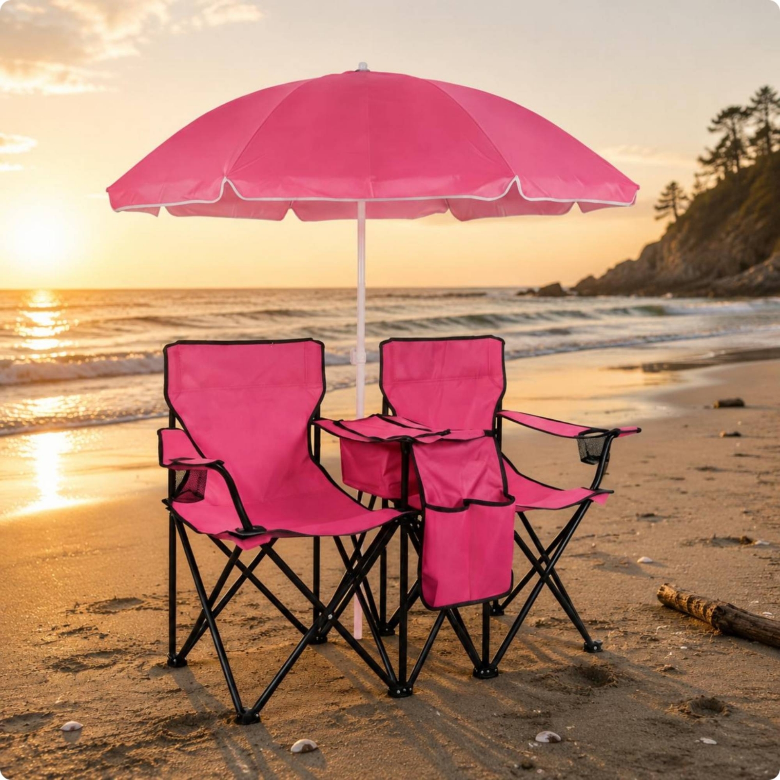 Double Folding Camping Chair F - đánh giá và giá Outdoor Furniture Polywood