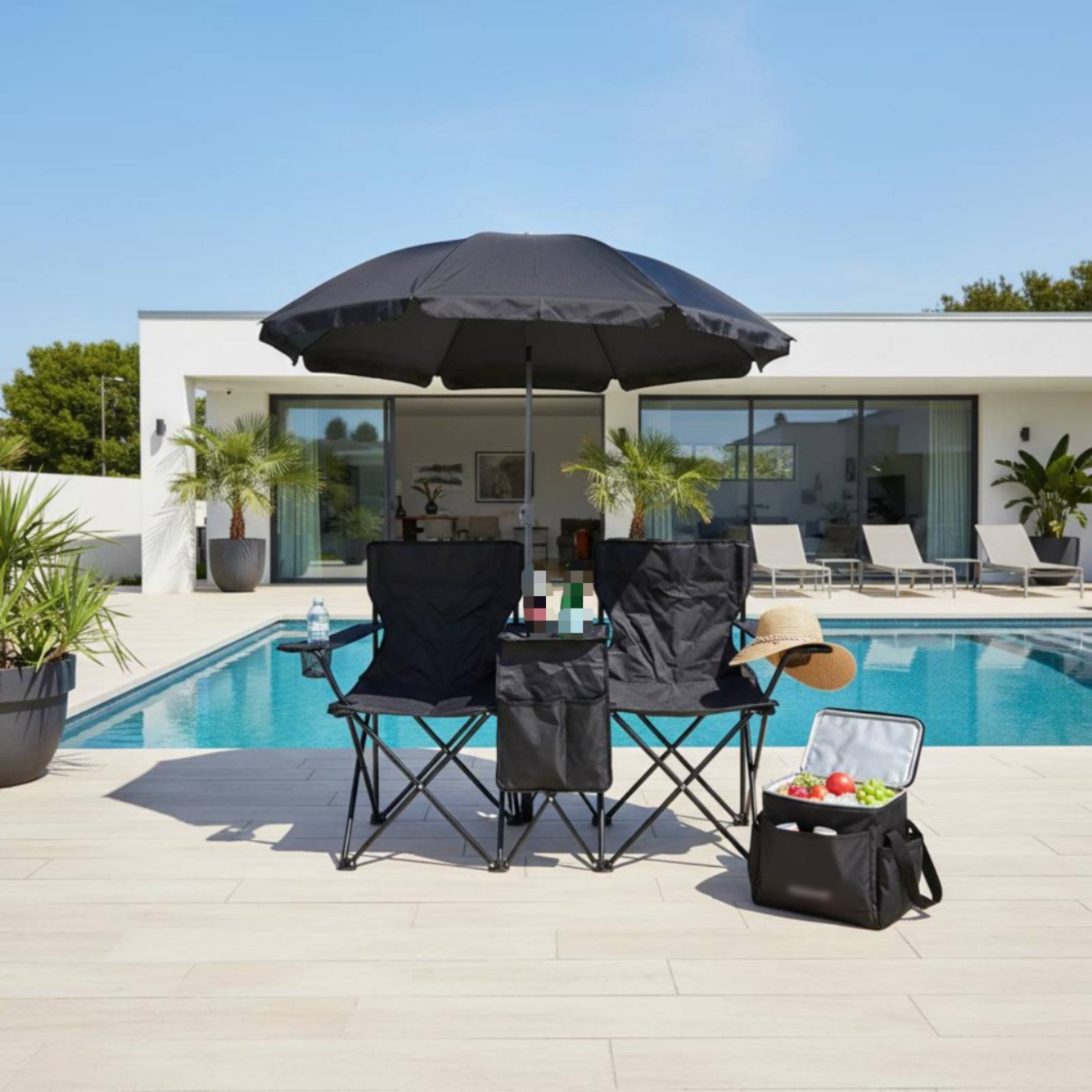 Double Folding Camping Chair F - đánh giá và giá Outdoor Furniture Polywood