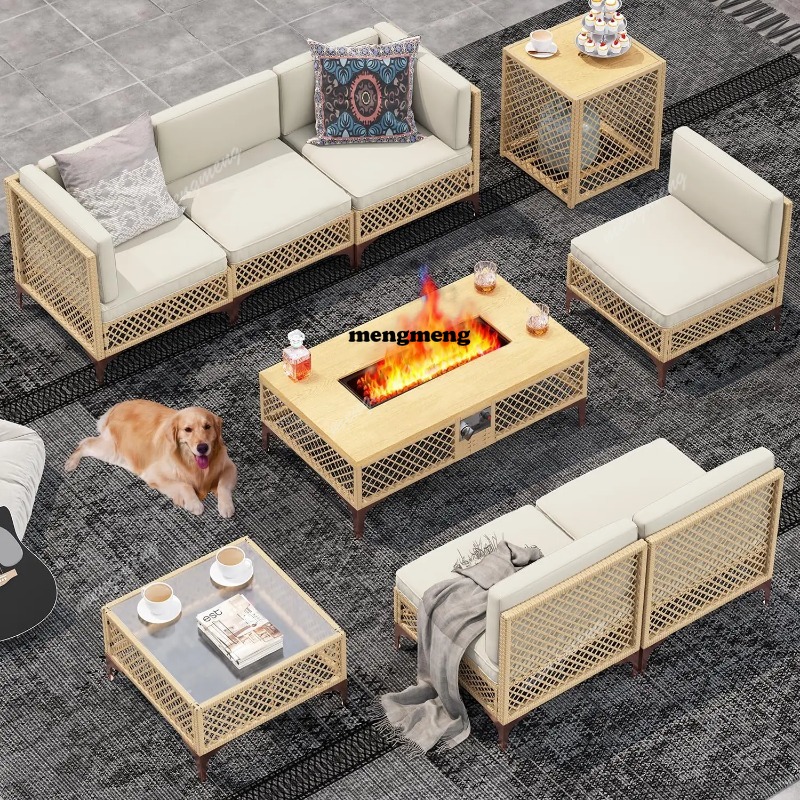 9-Piece Outdoor Patio Furnitur - đánh giá và giá Outdoor Furniture And Fire Pit