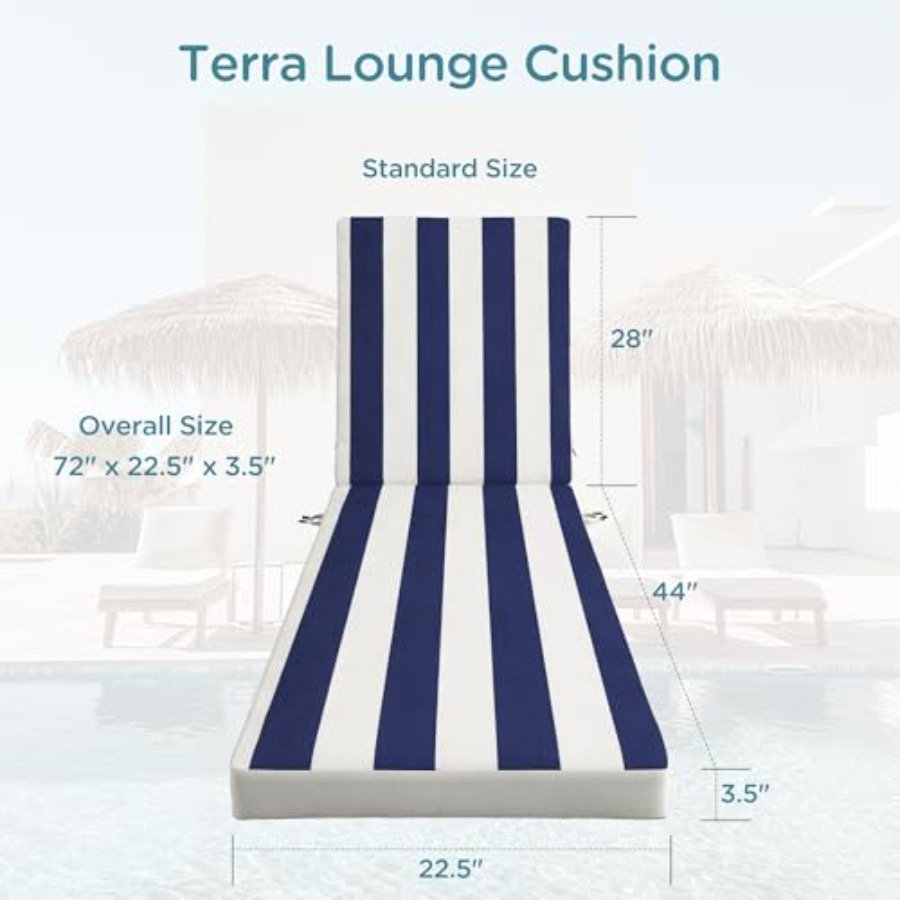 Outdoor Lounge Chair Cushions, - đánh giá và giá Outdoor Furniture Cushions 22 X 22