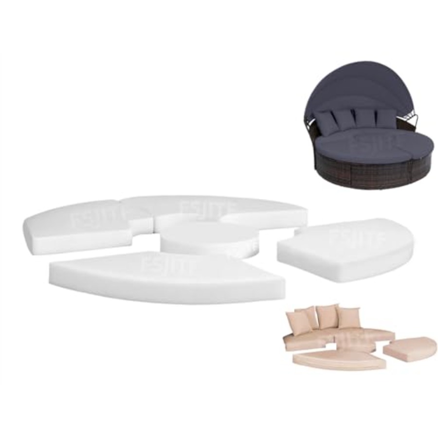 Outdoor Furniture Round Foam 6 - đánh giá và giá Outdoor Daybed Furniture