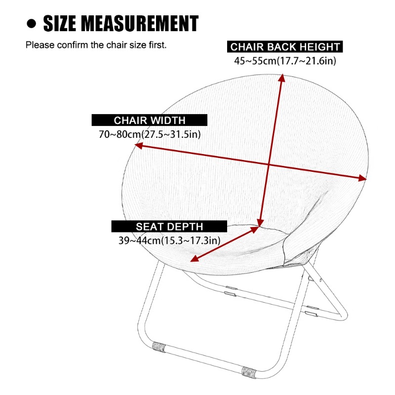 Round Saucer Chair Slipcover S - đánh giá và giá Outdoor Furniture Polywood