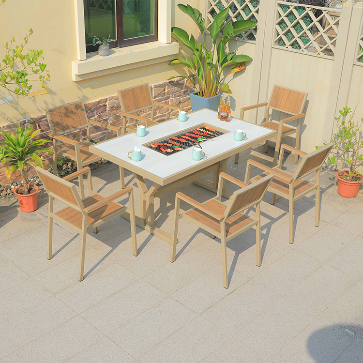 Hot Sale Cast Aluminum Fire Pi - đánh giá và giá Outdoor Furniture And Fire Pit