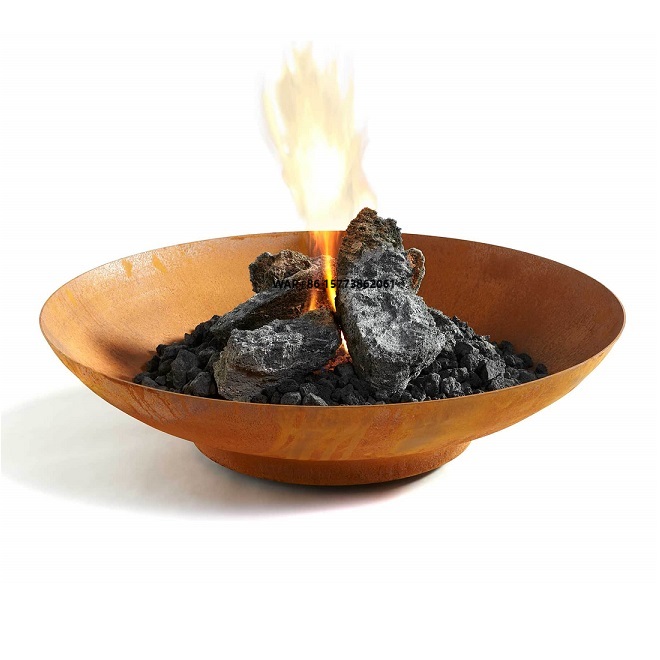 Outdoor Fire Pit Corten Steel  - đánh giá và giá Fire Pit Bowl