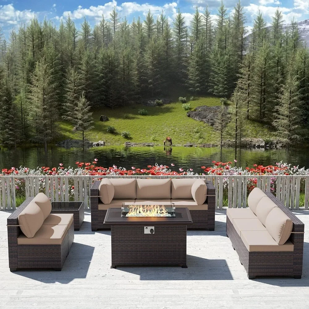 -Patio Furniture Set With Prop - đánh giá và giá Outdoor Furniture And Fire Pit
