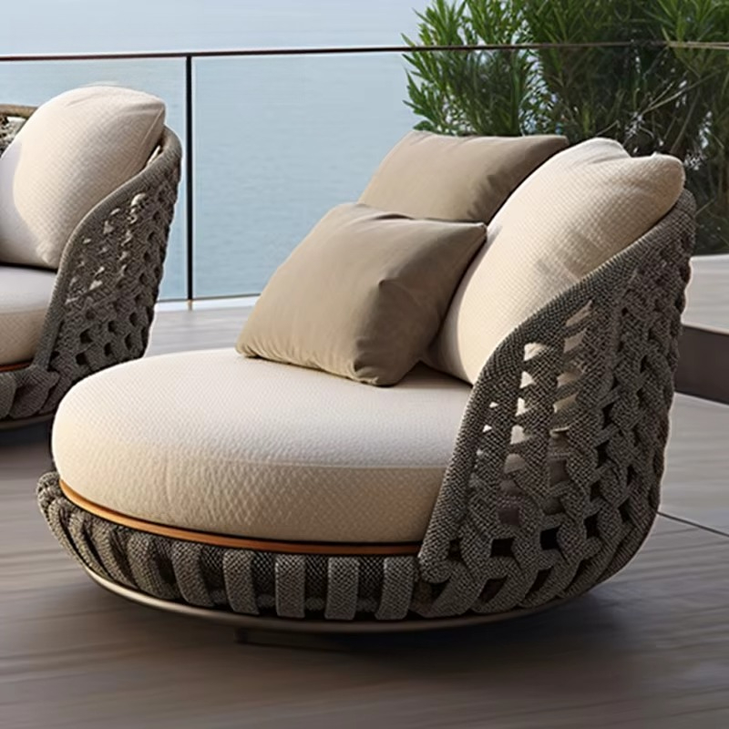Modern hotel rope outdoor furn - đánh giá và giá Outdoor Furniture Polywood