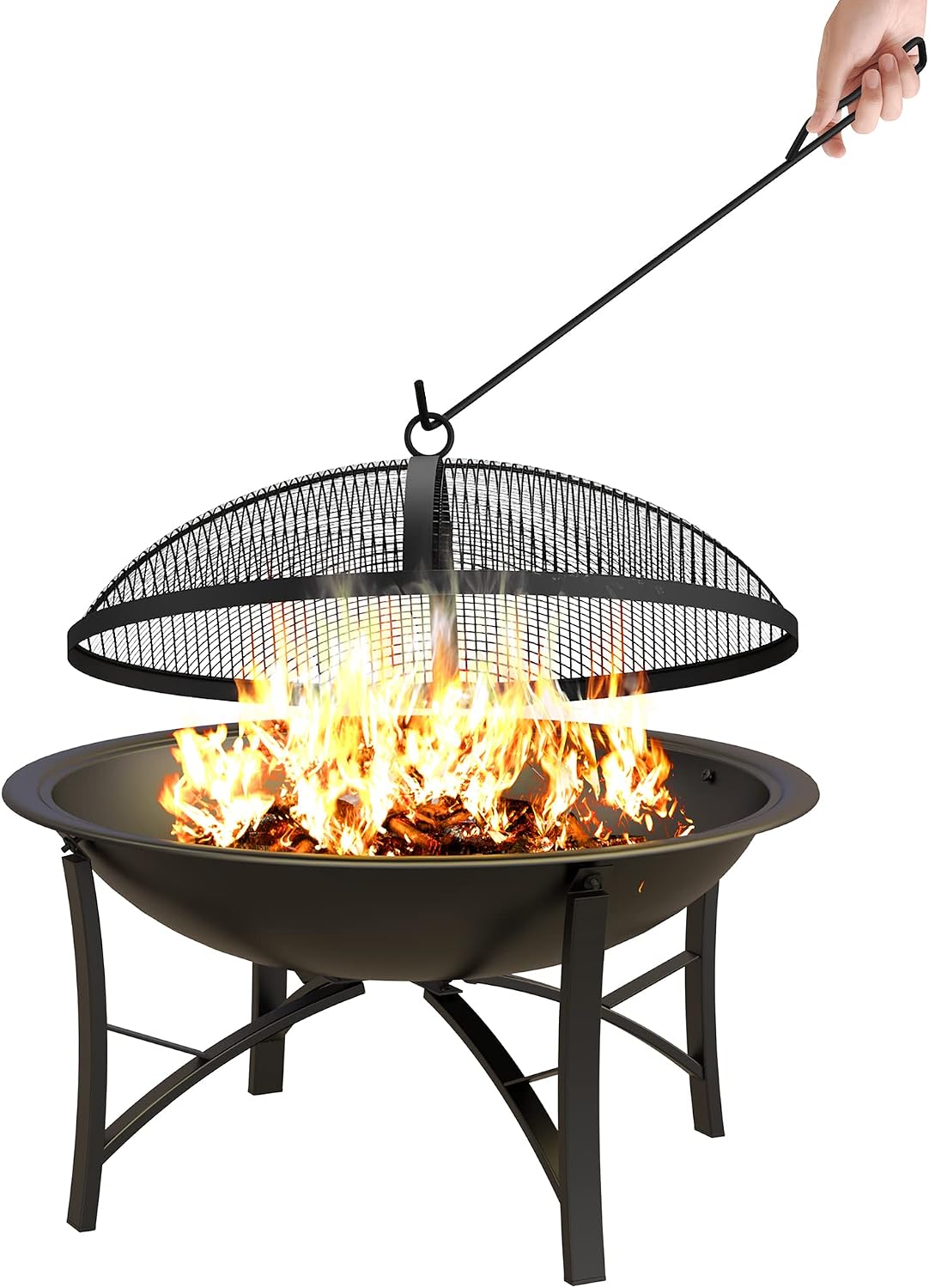 Fire Pit for Outside Wood Burn - đánh giá và giá Fire Pit Bowl