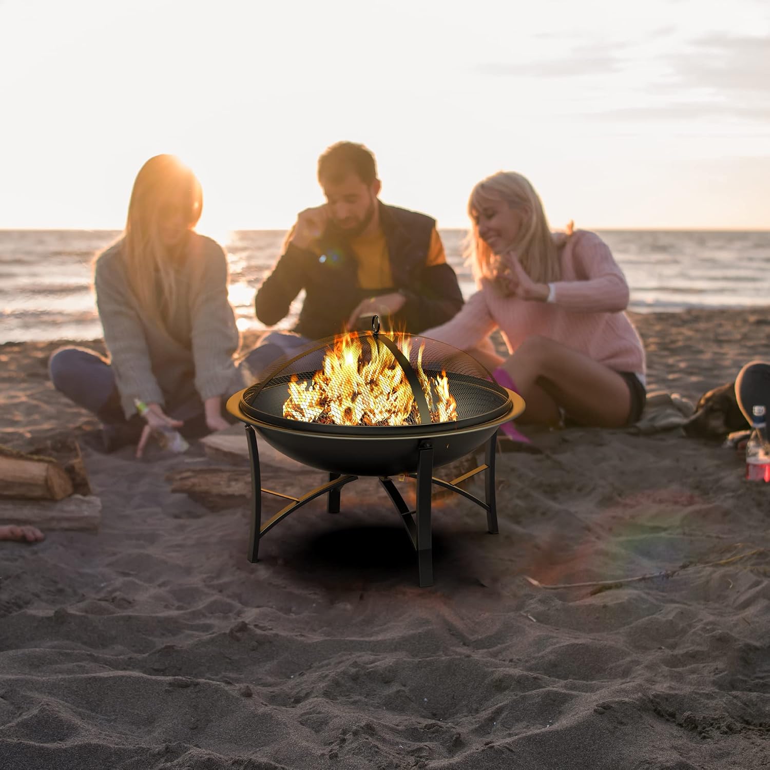 Fire Pit for Outside Wood Burn - đánh giá và giá Fire Pit Bowl