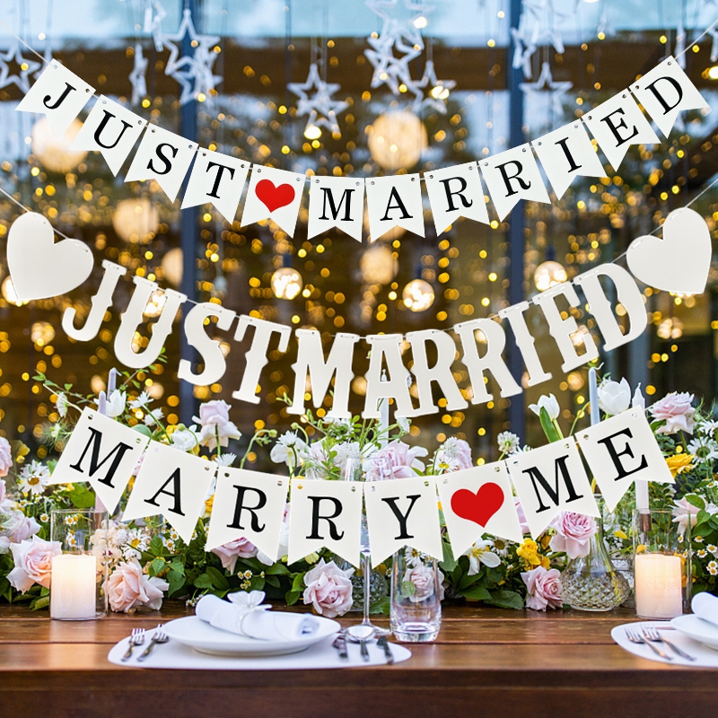 White Just Married Paper Garla - đánh giá và giá Outdoor Furniture Vintage