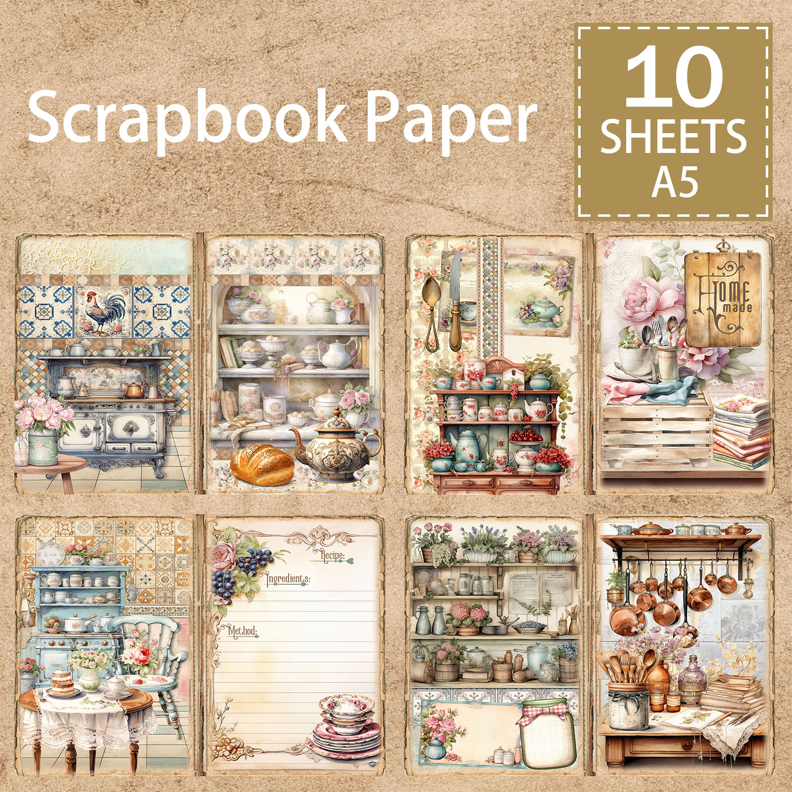 10 Sheets A5 Size Retro Cabine - đánh giá và giá Outdoor Furniture Vintage