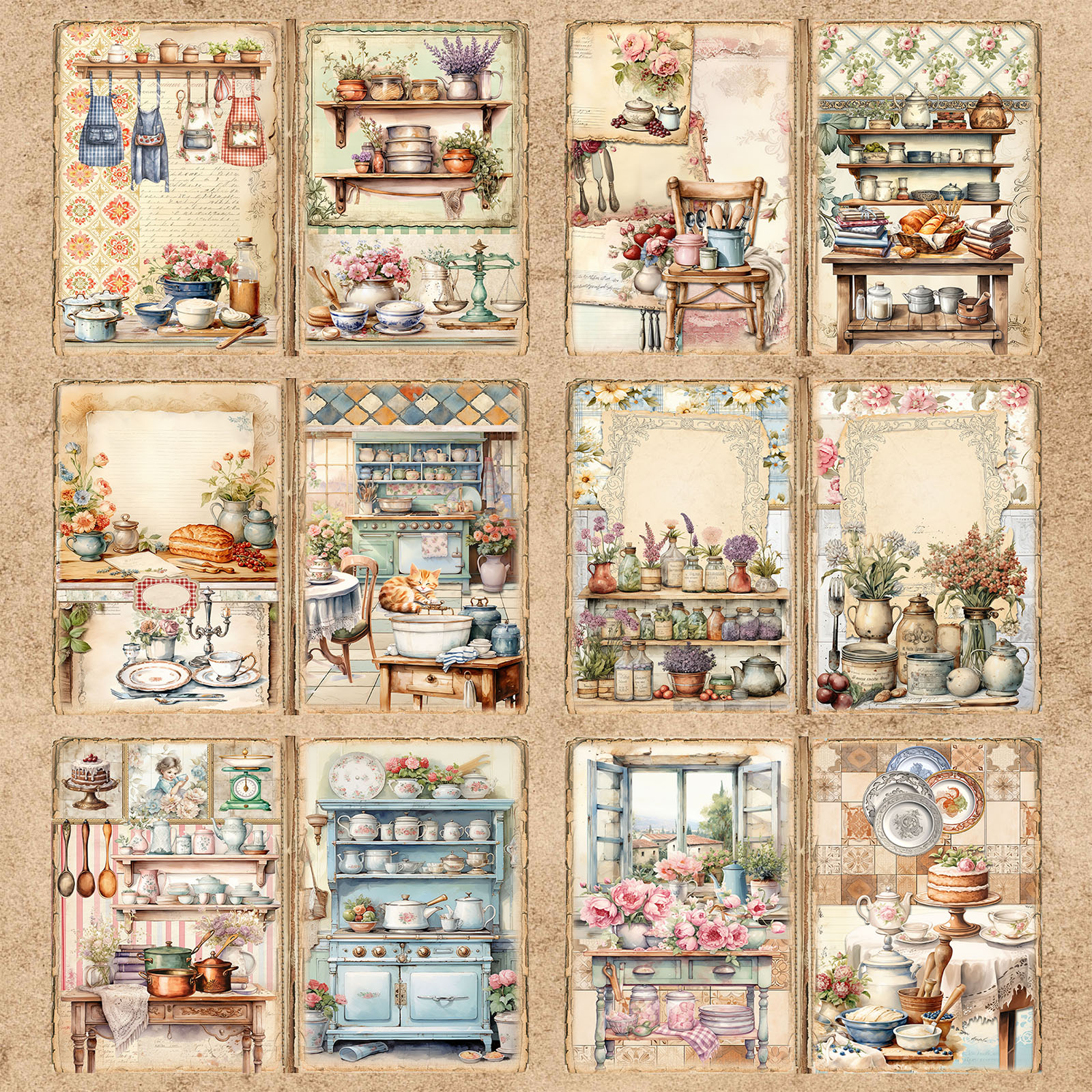 10 Sheets A5 Size Retro Cabine - đánh giá và giá Outdoor Furniture Vintage