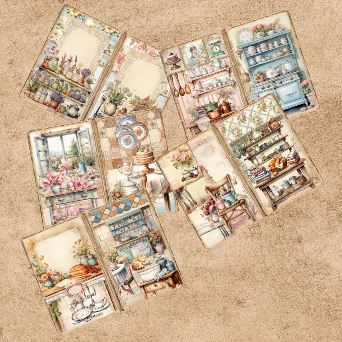 10 Sheets A5 Size Retro Cabine - đánh giá và giá Outdoor Furniture Vintage