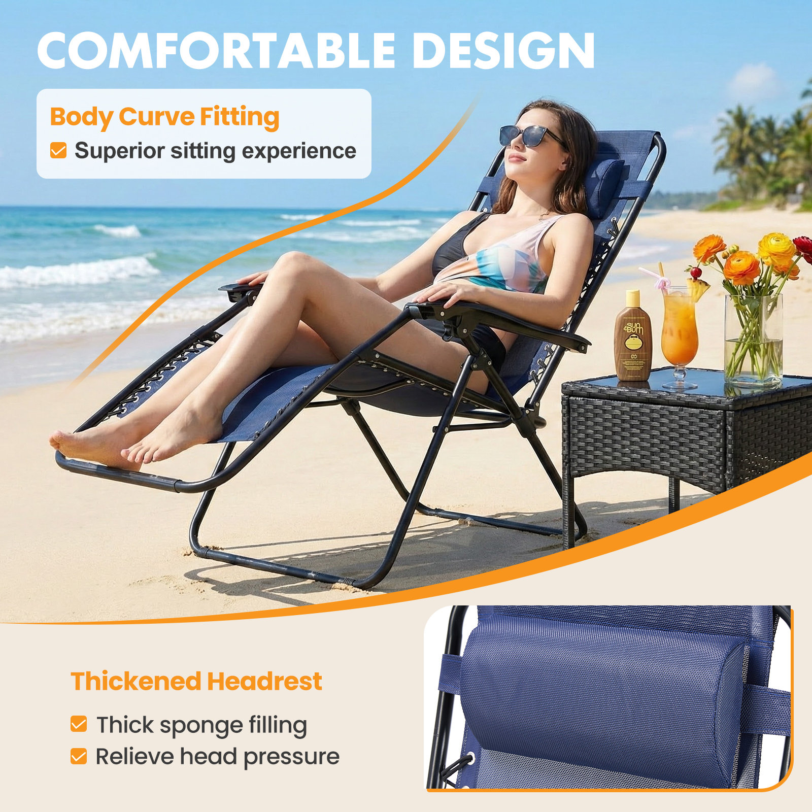 MCQ Outdoor Zero Gravity Chair - đánh giá và giá Outdoor Furniture Polywood