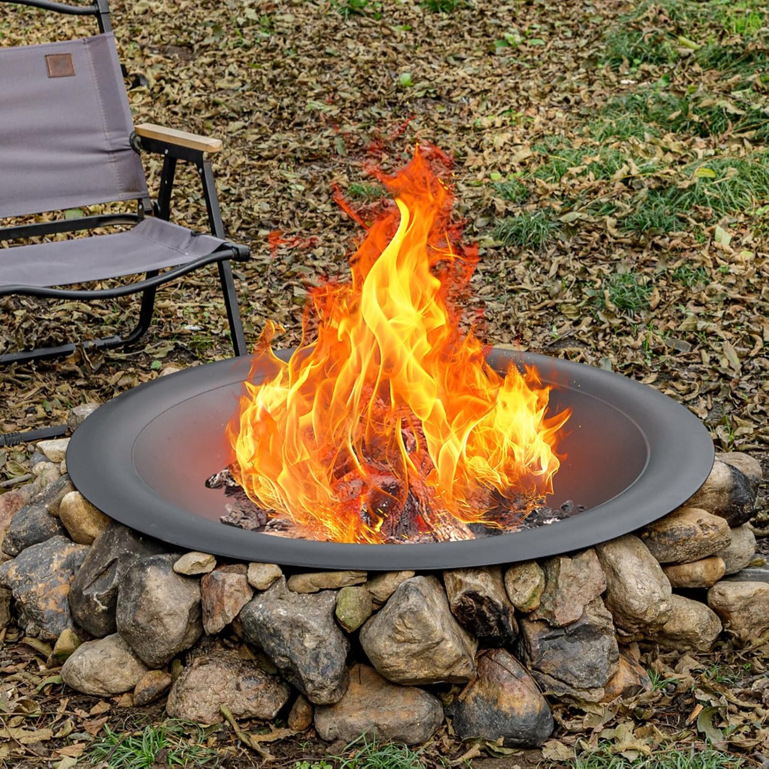 35 Inch Steel Fire Pit Bowl He - đánh giá và giá Fire Pit Bowl