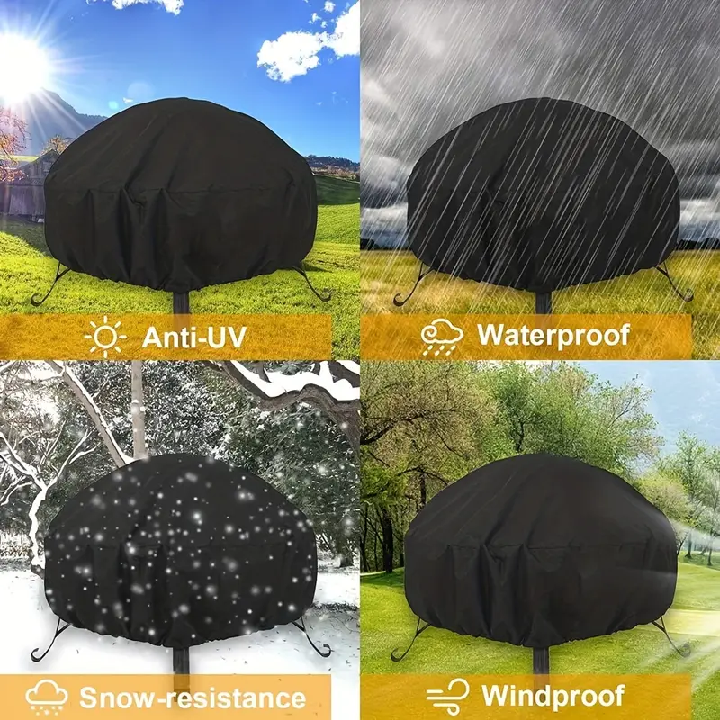 1pcs Fire Pit Cover, Round Fir - đánh giá và giá Fire Pit Bowl