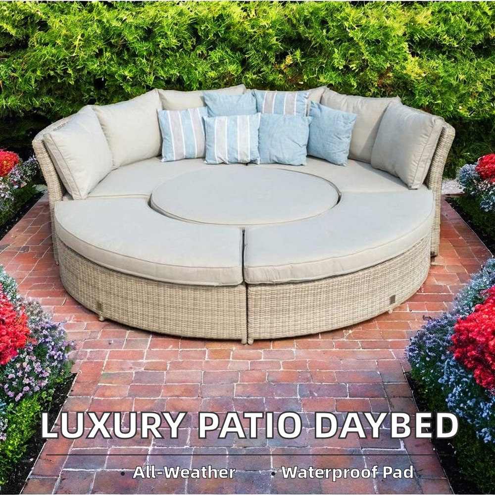 Luxury Garden Outdoor Furnitur - đánh giá và giá Outdoor Daybed Furniture