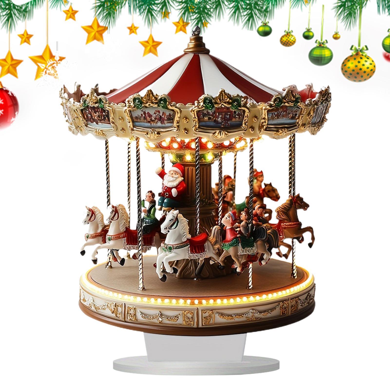 Christmas Table Decor Carousel - đánh giá và giá Outdoor Furniture Vintage