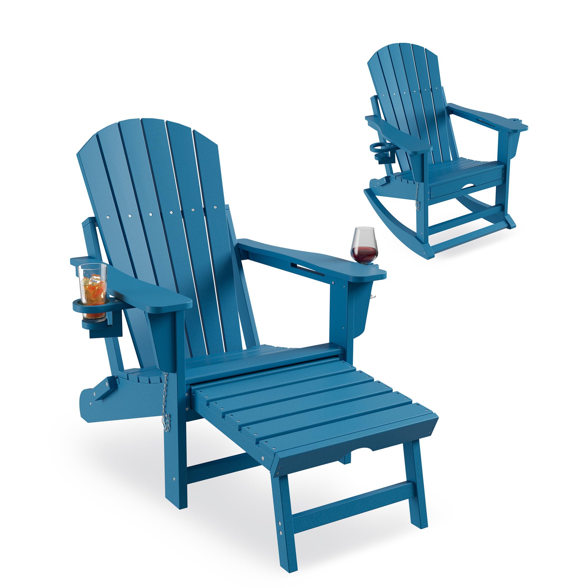 Rocking Chairs Folding  With F - đánh giá và giá Outdoor Furniture Polywood