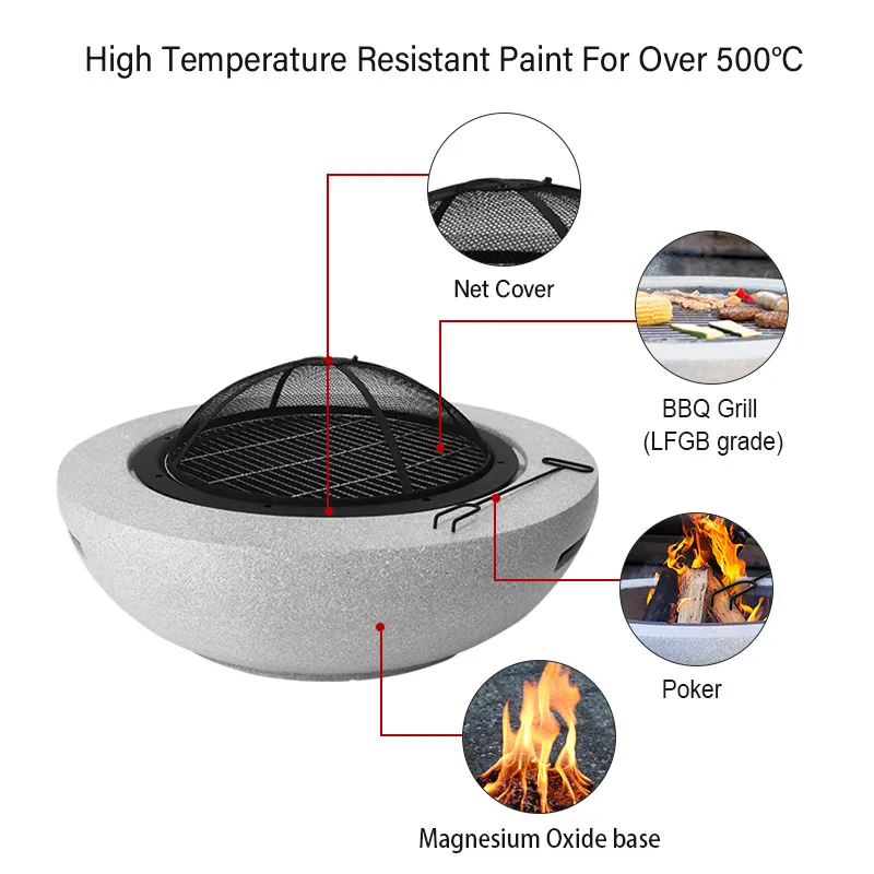 Outdoor Wood Burning Stove Mag - đánh giá và giá Fire Pit Bowl