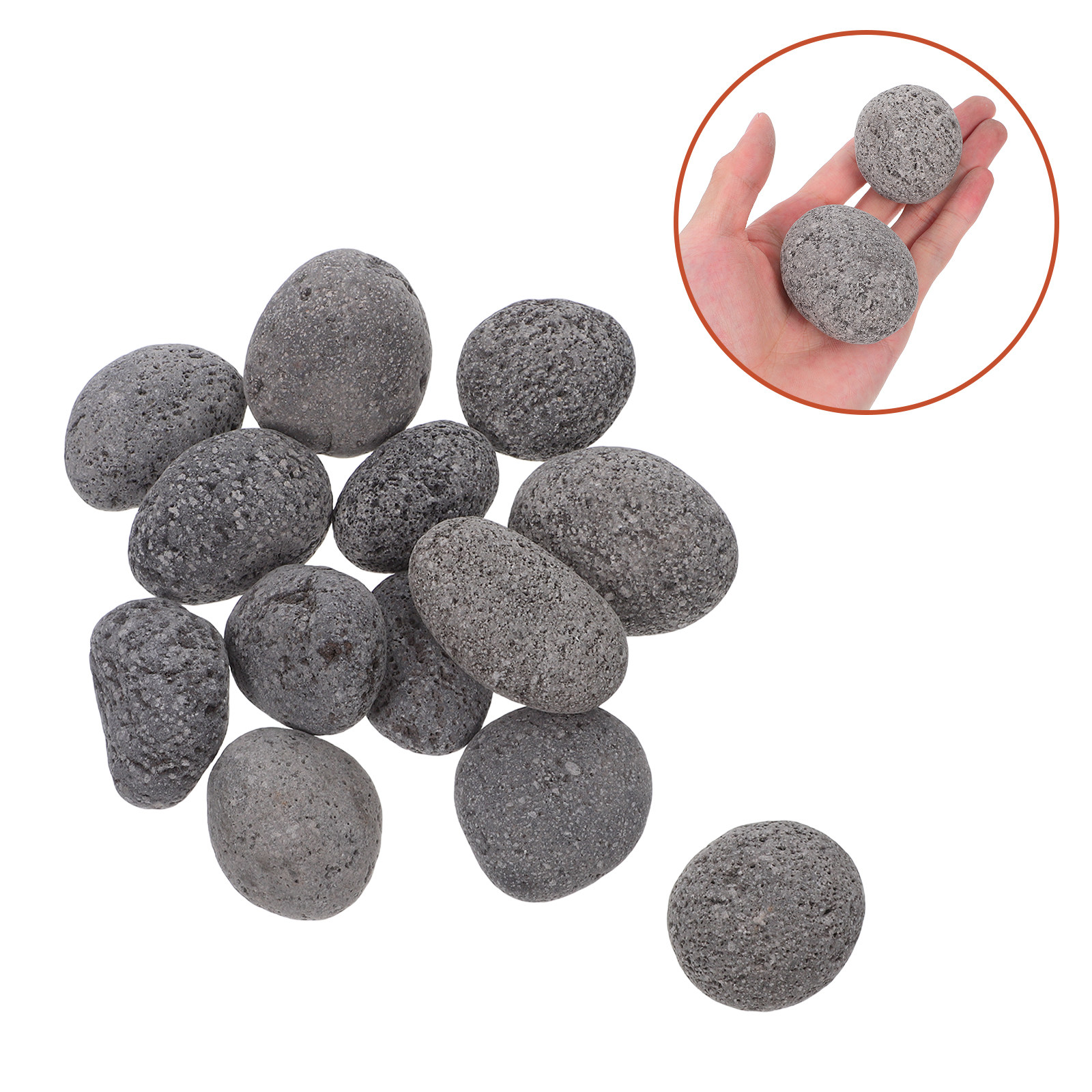 1 Bag Volcanic Lava Stones Fir - đánh giá và giá Fire Pit Bowl