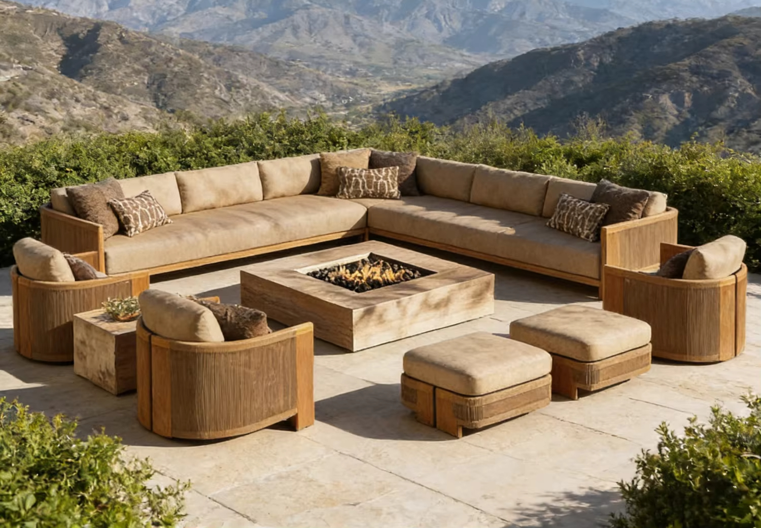 Design Outdoor Furniture Teak  - đánh giá và giá Outdoor Furniture And Fire Pit
